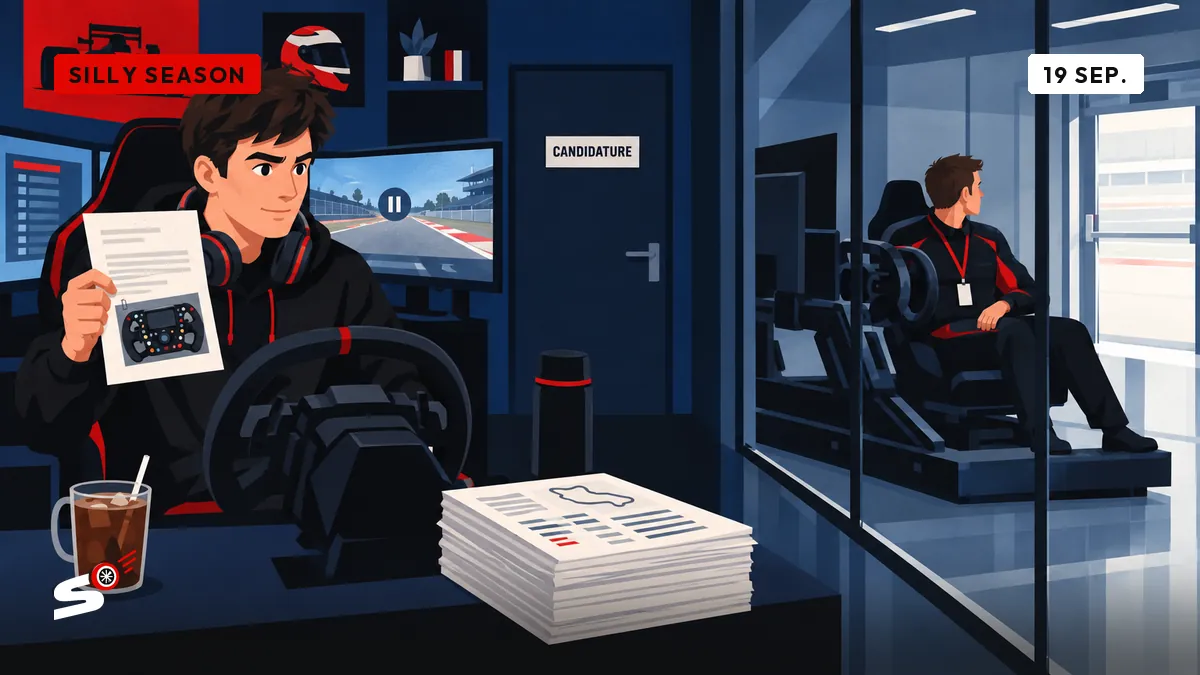Vesti kent de Mercedes-simulator « beter dan wie ook »: Nathan heeft gesolliciteerd