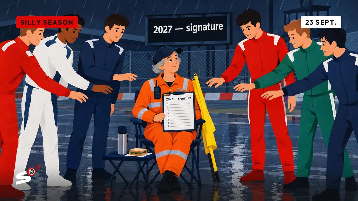 Neuf pilotes sans contrat pour 2027 : la feuille de présence circule, personne ne signe