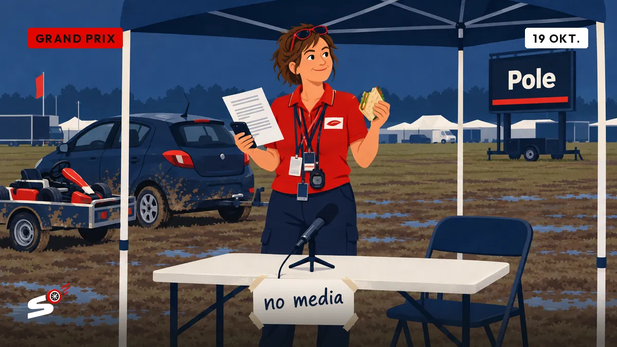 Norris belooft mediastilte in Austin en een Dacia uit Philippeville sluit aan